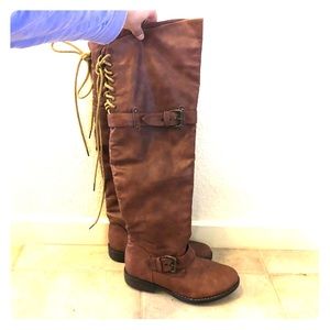 Over the knee boots